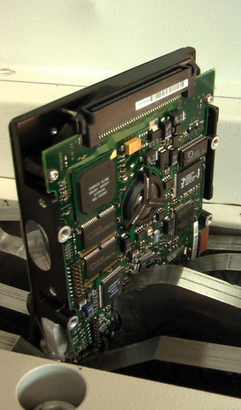 Hard Drive Disintegrator